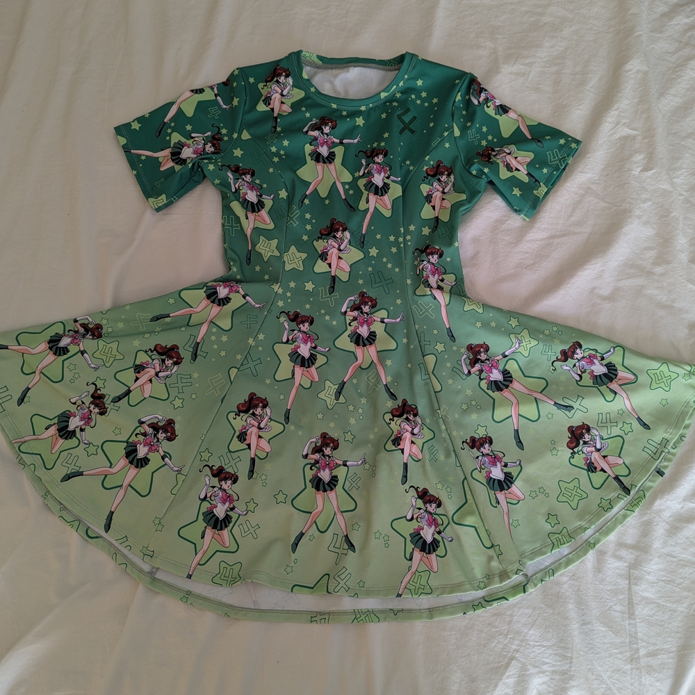 Blackmilk Sailor Jupiter Evil Tee Dress